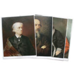 Набор репродукций "Русские писатели в живописных портретах"