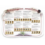 "Литературные направления" резной стенд