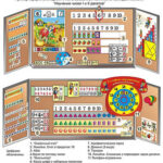 Комплект наглядных пособий "Изучение чисел I и II десятка"