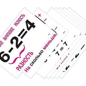 Опорные таблицы по математике 1 класс