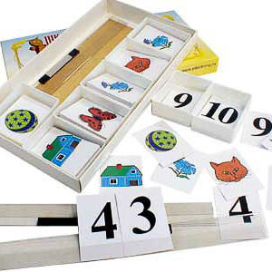 Счетная лесенка (ламинированная, с магнит. креплением)