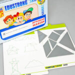 Игровой набор "ТАНГРАМ" (с комплектом карточек)