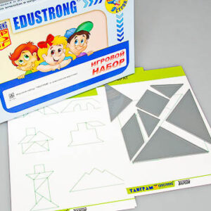 Игровой набор "ТАНГРАМ" (с комплектом карточек)