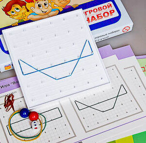 Игровой набор "Геопланшет 6х6" с комплектом карточек