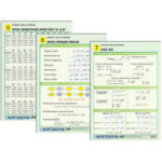 Комплект таблиц по алгебре раздат. "Алгебра. Числа. Формулы" (цвет., лам., А4, 10 шт.)