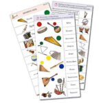 Комплект карточек (10) "Обучающий калейдоскоп. Музыкальные инструменты"