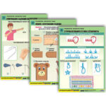 Комплект таблиц для нач. шк. "Технология. Обработка ткани" (12 табл, А1, лам.)