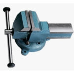 Тиски слесарные поворотные 80 мм. Стальные