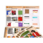 Коллекция промышленных образцов тканей, ниток и фурнитуры