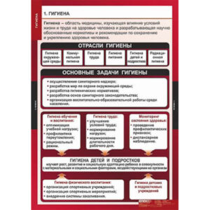 Таблицы демонстрационные "Гигиена"
