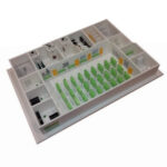 Макет встроенного убежища1.Без подсветки.Подставка 4 ноги