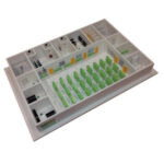 Макет встроенного убежища1.Макет с внутренней подсветкой.Крышка оргстекло.Подставка 4 ноги