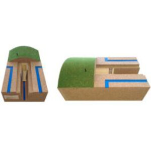 Макет простейшего укрытия 1