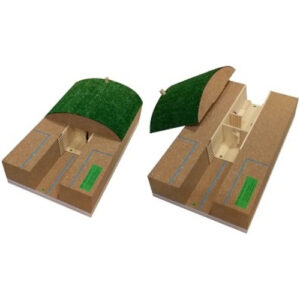 Макет простейшего укрытия 2