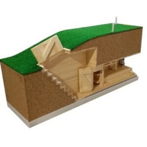 Макет простейшее укрытие 4