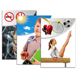 Модель-аппликация "Здоровье человека" (ламинированная)