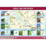 Таблица демонстрационная "Условные знаки плана местности" (винил 100x140)