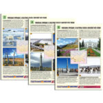 Комплект таблиц по географии раздат. "Уникальные объекты Азиатской части России" (цв,лам,А4,8шт.)