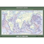 Учебн. карта "Мировой океан" 100х140