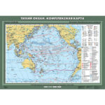 Учебн. карта "Тихий океан. Комплексная карта" 70х100