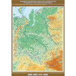 Учебн. карта "Западно-Сибирский экономический район. Социально-экономическая карта" 100х140