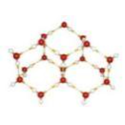 Модель "Кристаллическая решетка льда" (демонстрационная). Модель "Кристаллическая решетка льда" (демонстрационная).