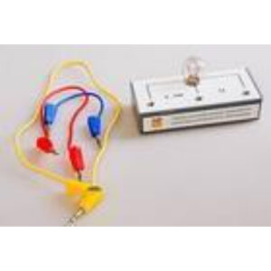 Прибор для демонстрации зависимости сопротивления металла от температуры.