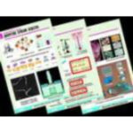 Комплект таблиц по физике "Молекулярная физика" (10 табл.,формат А1, ламинир.).