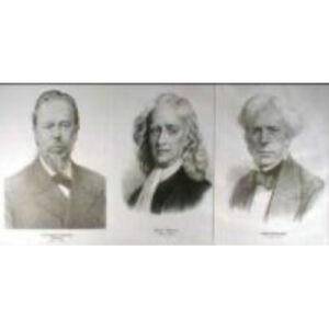 Портреты физиков (35 шт, ф А3) Выполненны на качественной белой бумаге.