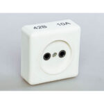 Розетка электрическая 42В 10А.