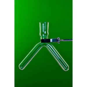 Пробирка стеклянная двухколенная