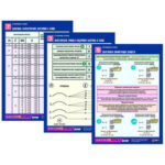 Комплект таблиц по химии раздаточных «Строение атома» 8 шт.