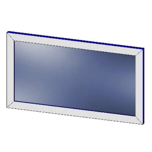 Зеркало настенное для логопедических занятий с подсветкой Зеркало настенное для логопедических занятий с подсветкой