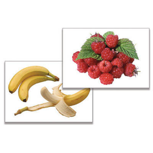 Дидактическое пособие "Фрукты, ягоды, орехи" (24 карт., А4, ламинир.) Дидактическое пособие "Фрукты, ягоды, орехи" (24 карт., А4, ламинир.)