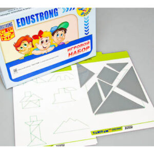 Игровой набор "ТАНГРАМ" (с комплектом карточек)