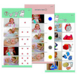 Комплект карточек (10) "Обучающий калейдоскоп для ДО. Познание. Мой день"