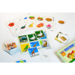 Лото "Иностранный язык" (3 игры, 6 планшетов, 36 карт., цвет., ламинир.)