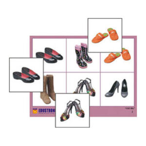 Лото "Обувь" (4 планшета, 24 карт., цвет., ламинир.)