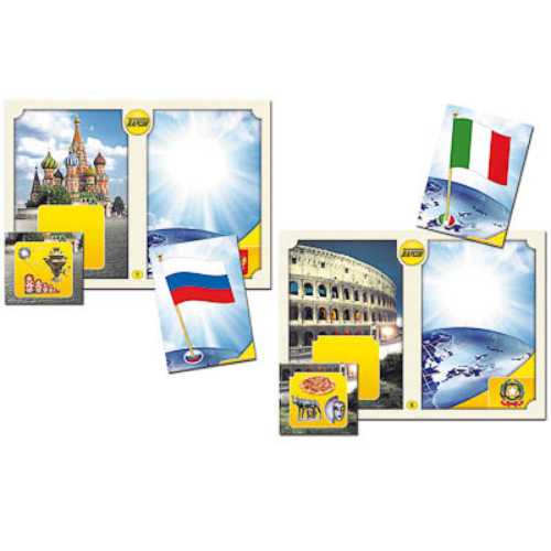 Настольно-печатная игра "Флаги стран мира 1. Европа" Настольно-печатная игра "Флаги стран мира 1. Европа"