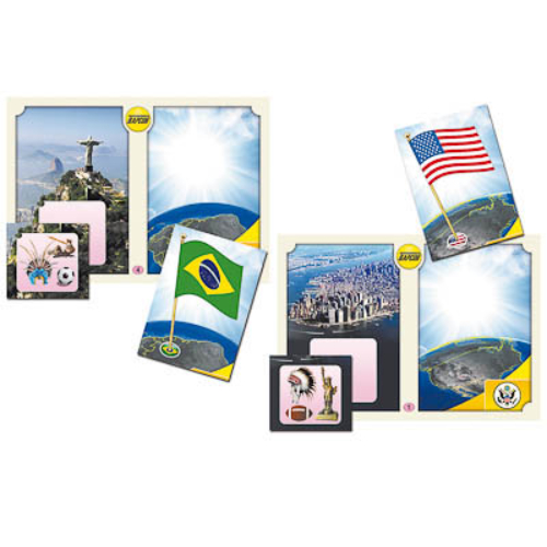 Настольно-печатная игра "Флаги стран мира 2. Азия, Африка, Австралия, Америка" Настольно-печатная игра "Флаги стран мира 2. Азия, Африка, Австралия, Америка"