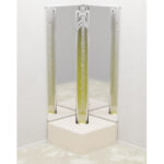 Сенсорный уголок.Трубка 1500/100.Основание 500/500/250.Зеркала 1000/500