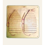 Тактильно-развивающая панель "Мышки"