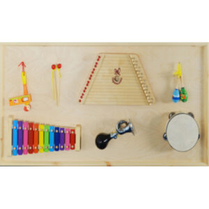 Панель с музыкальными инструментами