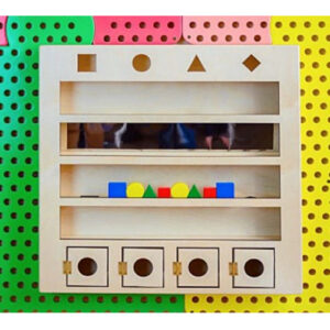 Настенный модуль "Объемные тела и зеркала"