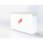 Демонстрационный стол (трибуна) для педагога. 2000х500х1097 мм.