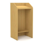 Трибуна напольная. ЛДСП. 600х500х1200мм.