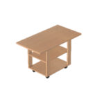 Стол журнальный на колесах.1000х550х610мм.