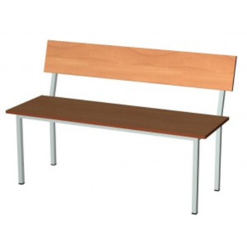 Скамья для гардероба школы, со спинкой.1500×400×440 мм. Скамья для гардероба школы, со спинкой.1500×400×440 мм.