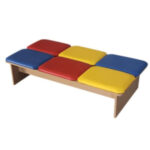 Скамейка 2-х сторонняя полумягкая.1200х600х300 мм.