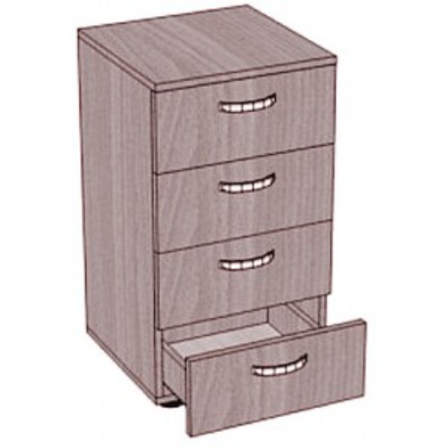 Тумба приставная 4 ящика. 400х400х750 мм. Тумба приставная 4 ящика.400х600х750 мм.